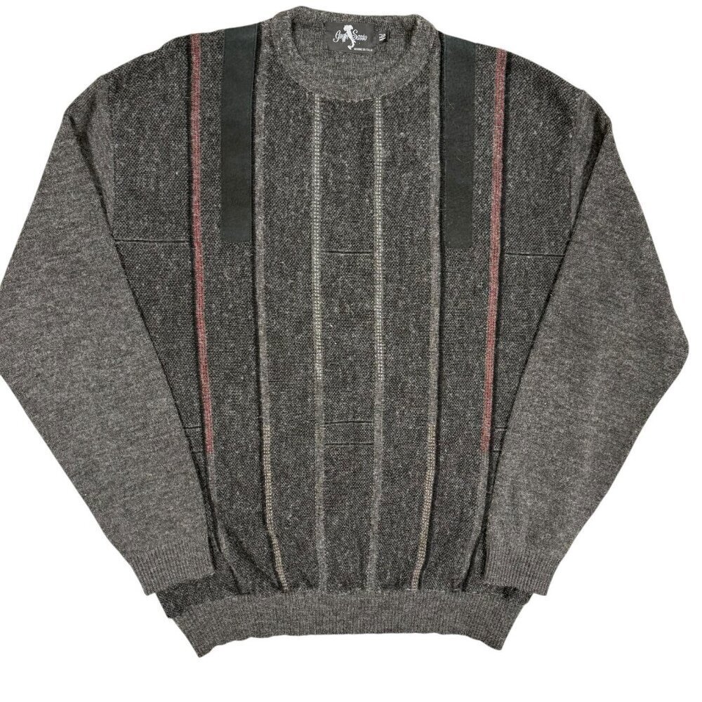 Vintage Gran Sasso Wool Blend Knit Sweater Made in Canada XL